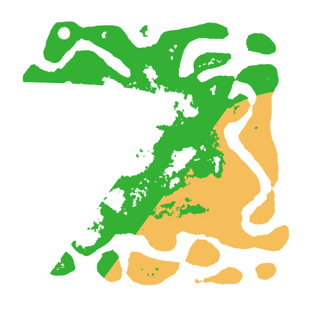 Biome Rust Map: Barren, Size: 4500, Seed: 4658343