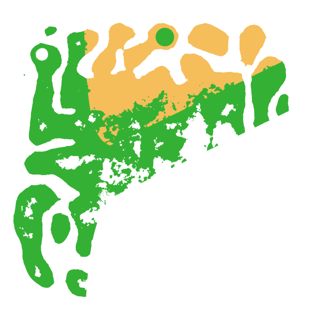 Biome Rust Map: Barren, Size: 4500, Seed: 5631525