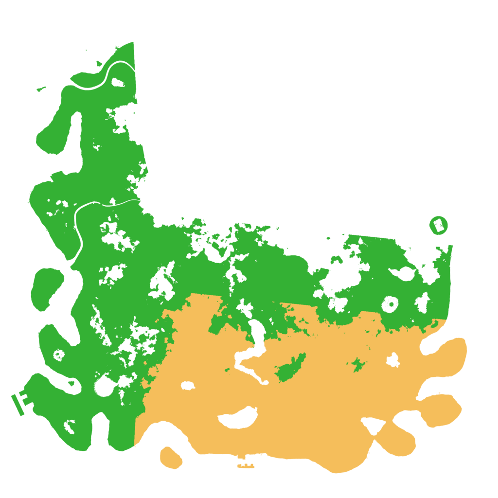 Biome Rust Map: Procedural Map, Size: 4500, Seed: 4456643