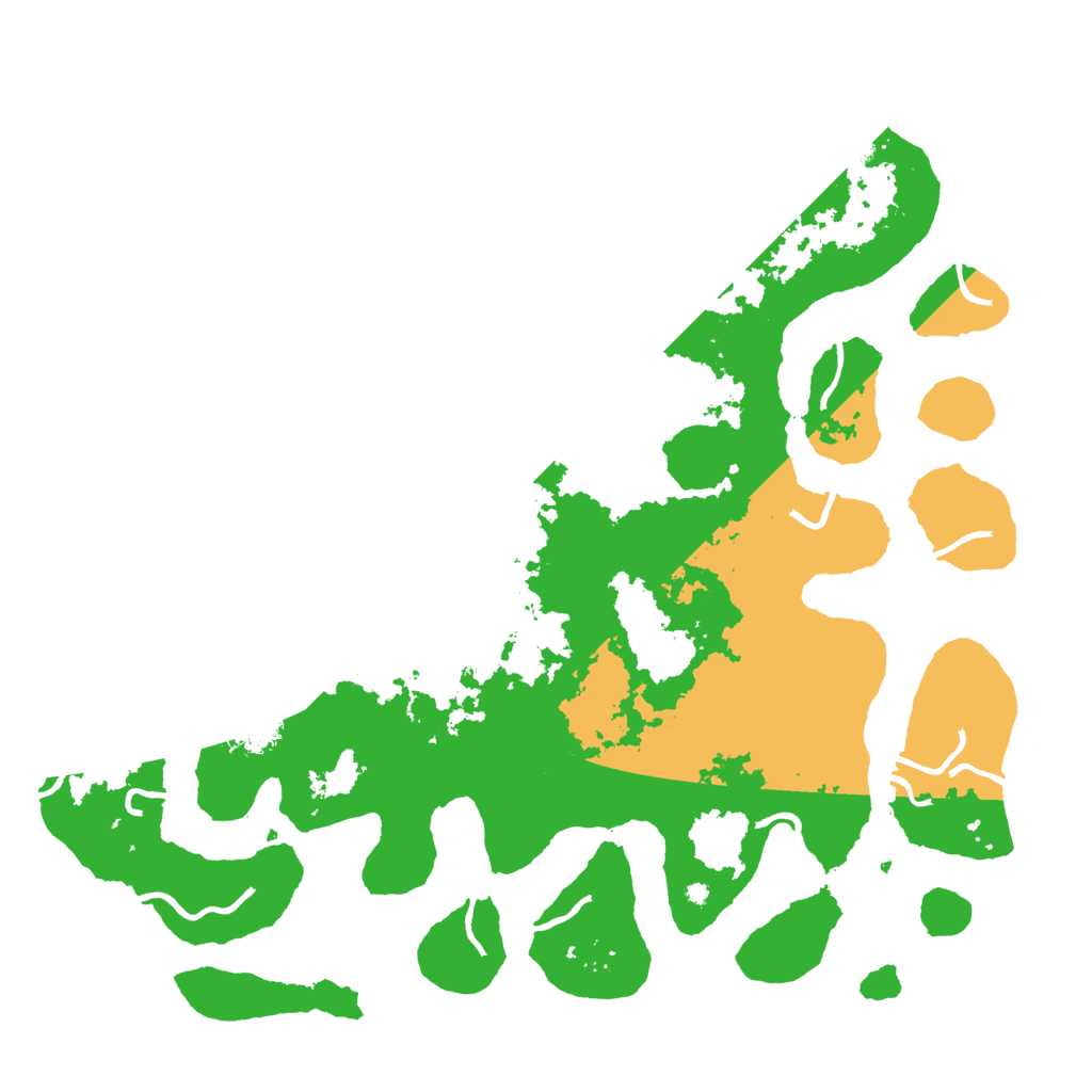 Biome Rust Map: Procedural Map, Size: 4500, Seed: 74389