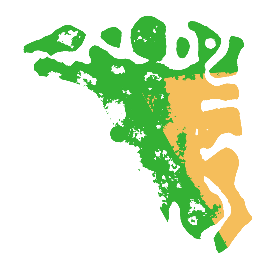 Biome Rust Map: Barren, Size: 4500, Seed: 4620252