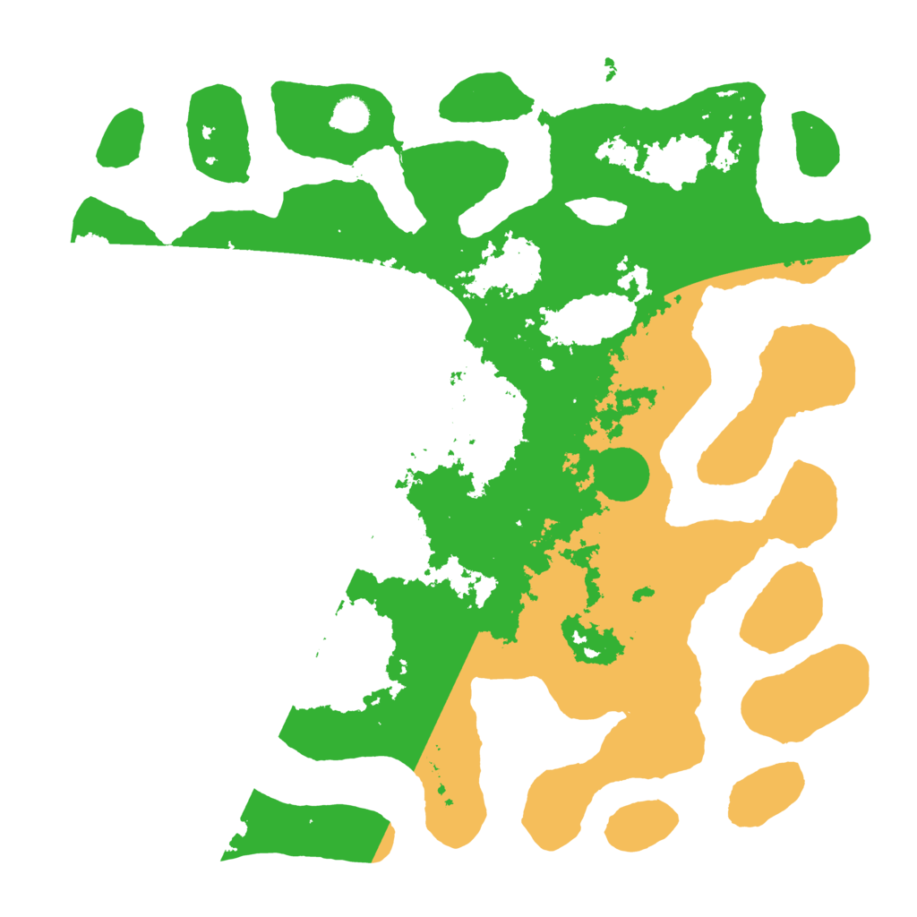 Biome Rust Map: Barren, Size: 4500, Seed: 5822047