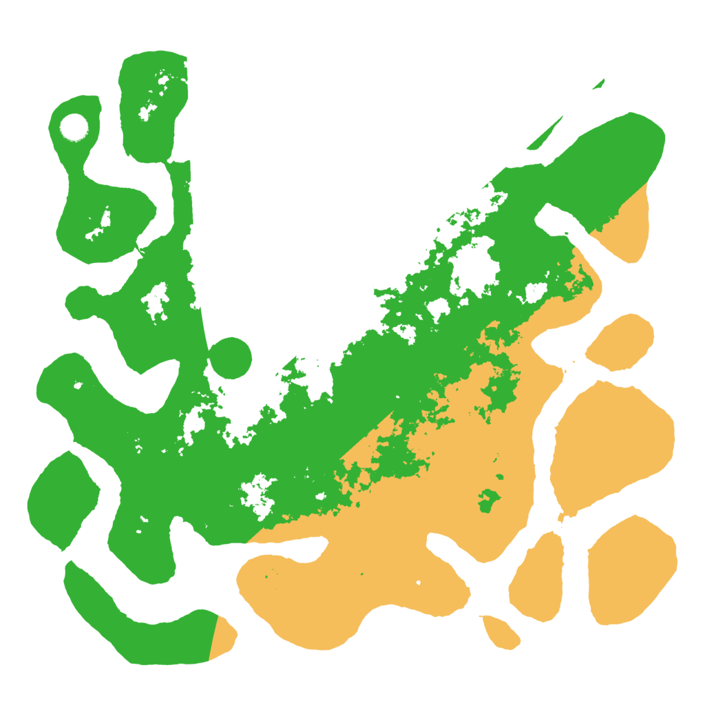 Biome Rust Map: Barren, Size: 4500, Seed: 470670