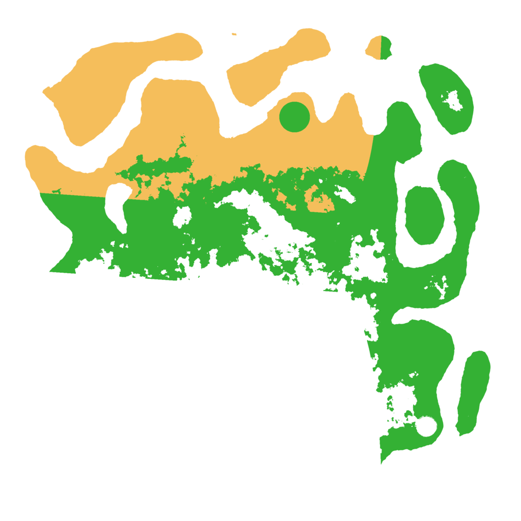 Biome Rust Map: Barren, Size: 4500, Seed: 3524816