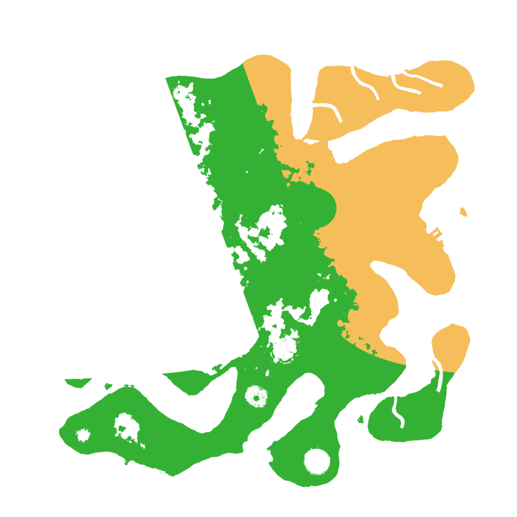 Biome Rust Map: Procedural Map, Size: 3550, Seed: 995979