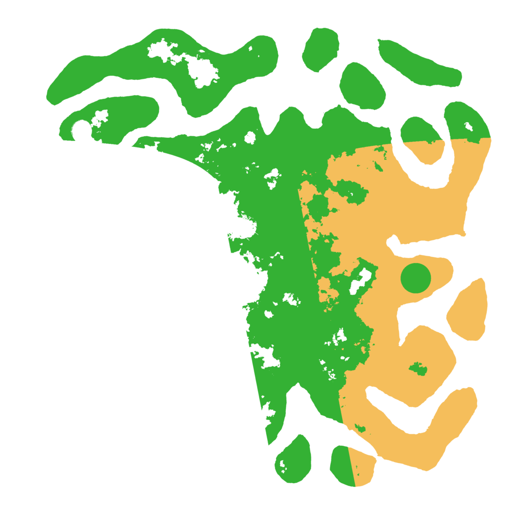 Biome Rust Map: Barren, Size: 4500, Seed: 3109912