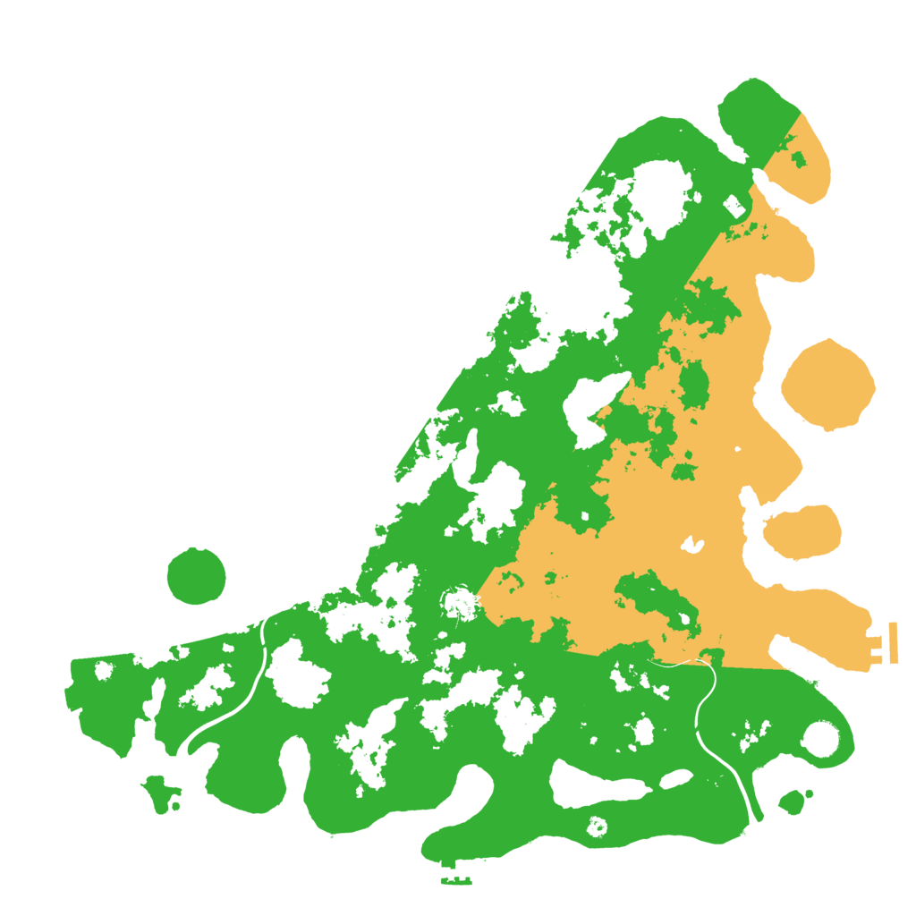Biome Rust Map: Procedural Map, Size: 4500, Seed: 5797440