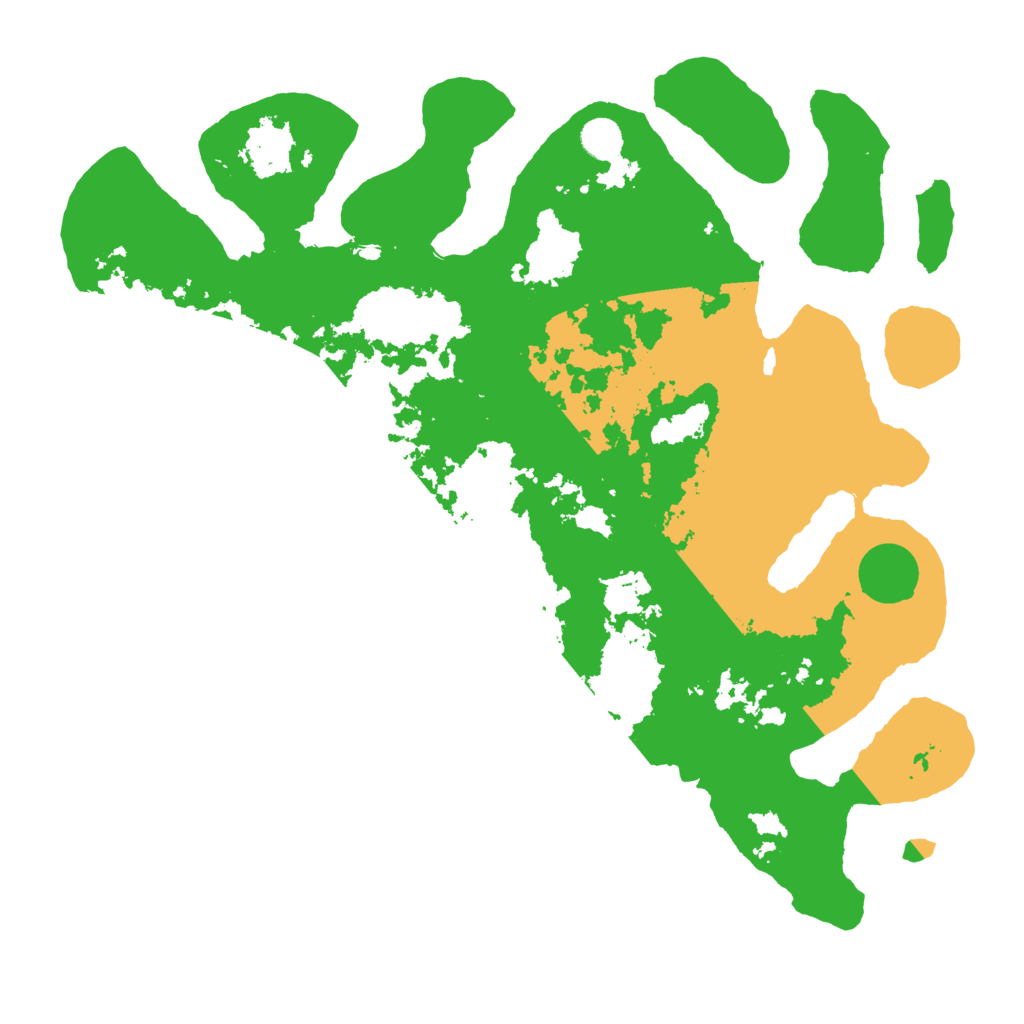 Biome Rust Map: Barren, Size: 4500, Seed: 487320