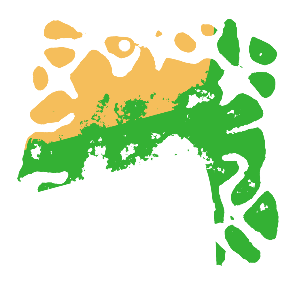 Biome Rust Map: Barren, Size: 4500, Seed: 1760974