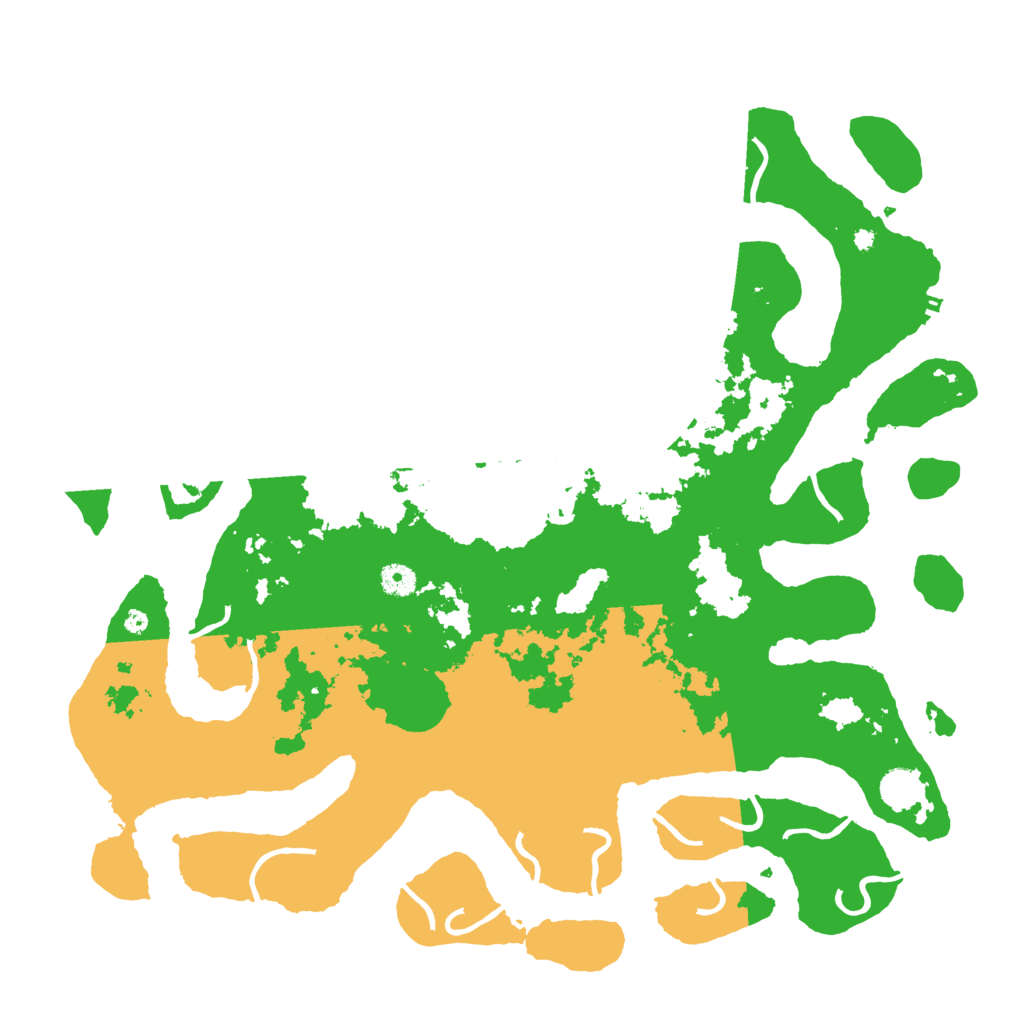 Biome Rust Map: Procedural Map, Size: 4500, Seed: 2512051