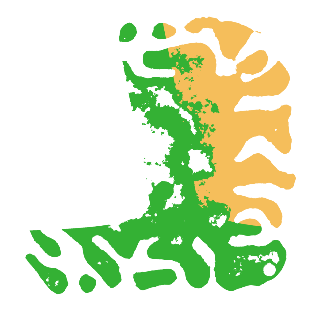 Biome Rust Map: Barren, Size: 4500, Seed: 370271