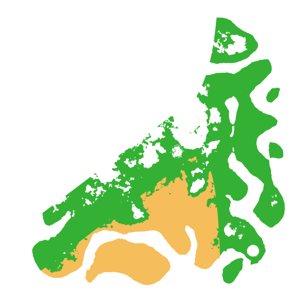 Biome Rust Map: Barren, Size: 4500, Seed: 4874903