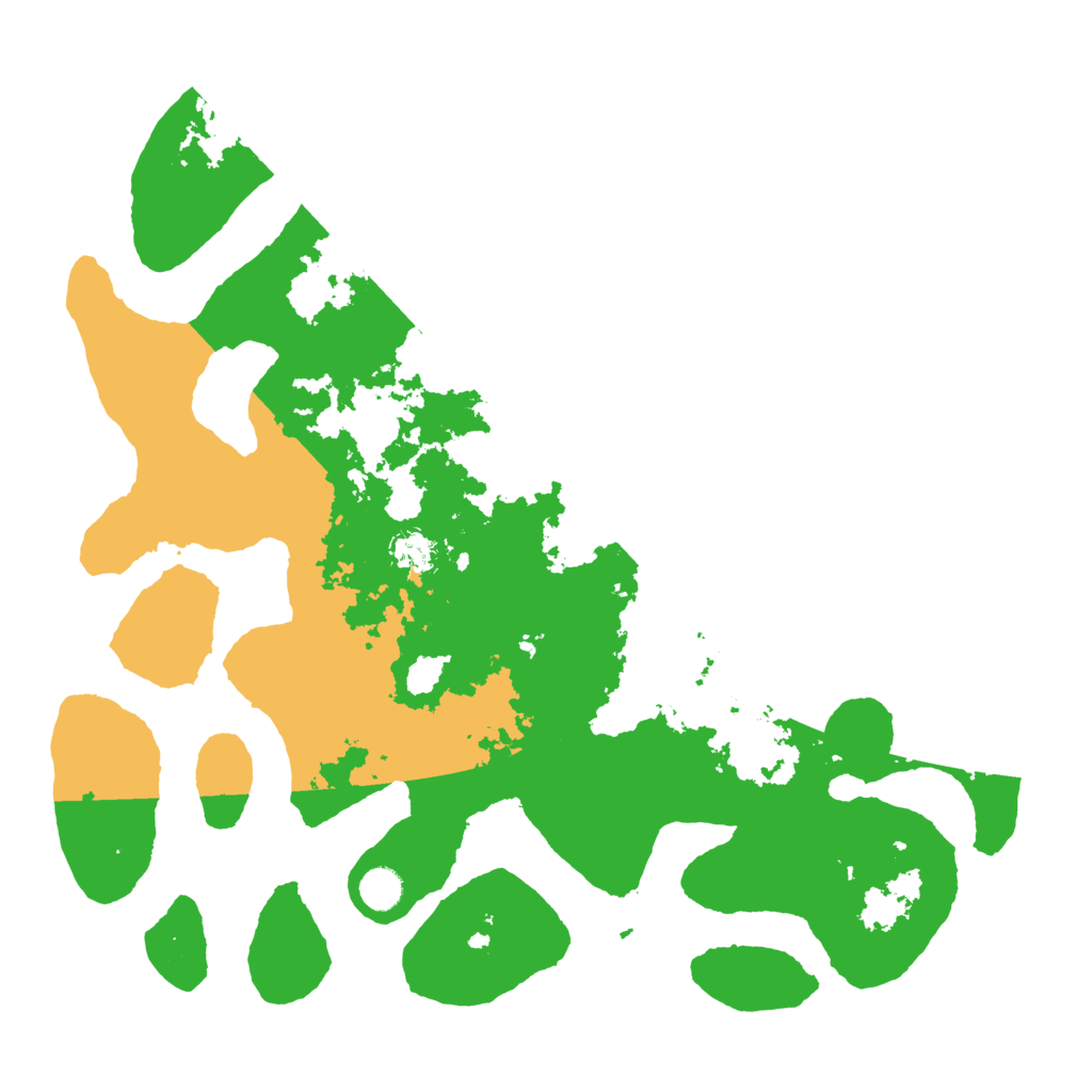 Biome Rust Map: Barren, Size: 4500, Seed: 5774195