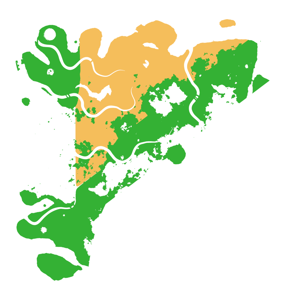 Biome Rust Map: Procedural Map, Size: 4500, Seed: 3794155