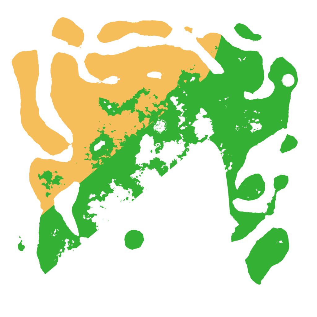 Biome Rust Map: Barren, Size: 4500, Seed: 4337636