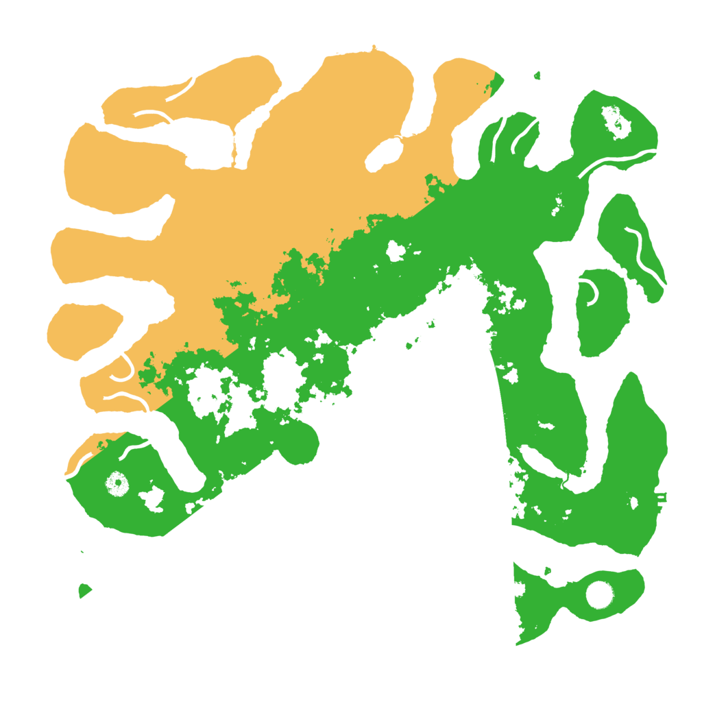 Biome Rust Map: Procedural Map, Size: 4500, Seed: 5751564