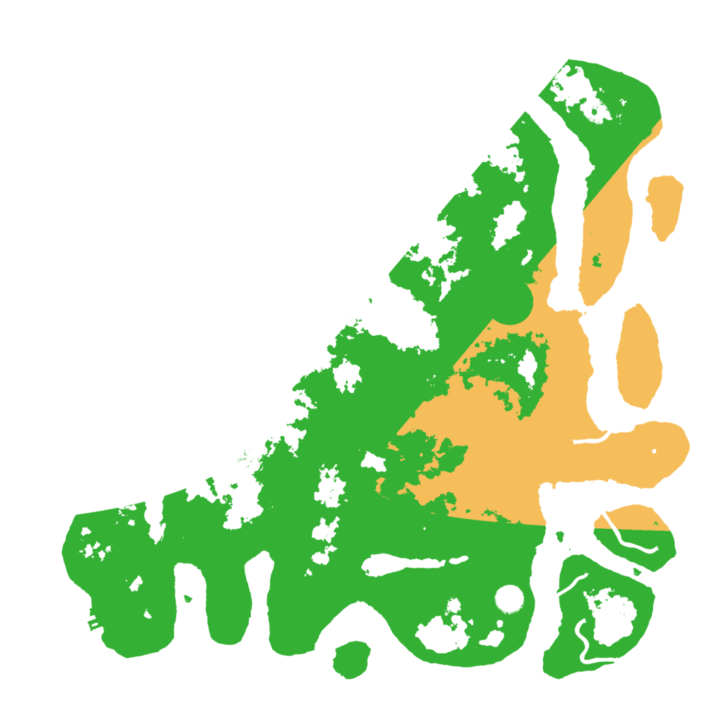Biome Rust Map: Procedural Map, Size: 4500, Seed: 4387145