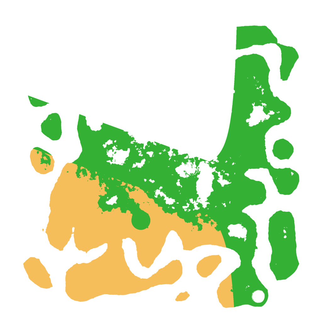 Biome Rust Map: Barren, Size: 4500, Seed: 2372956