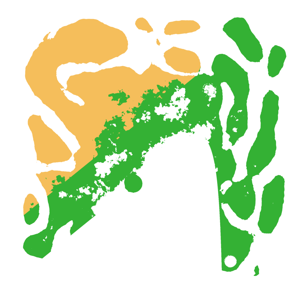 Biome Rust Map: Barren, Size: 4500, Seed: 4210288