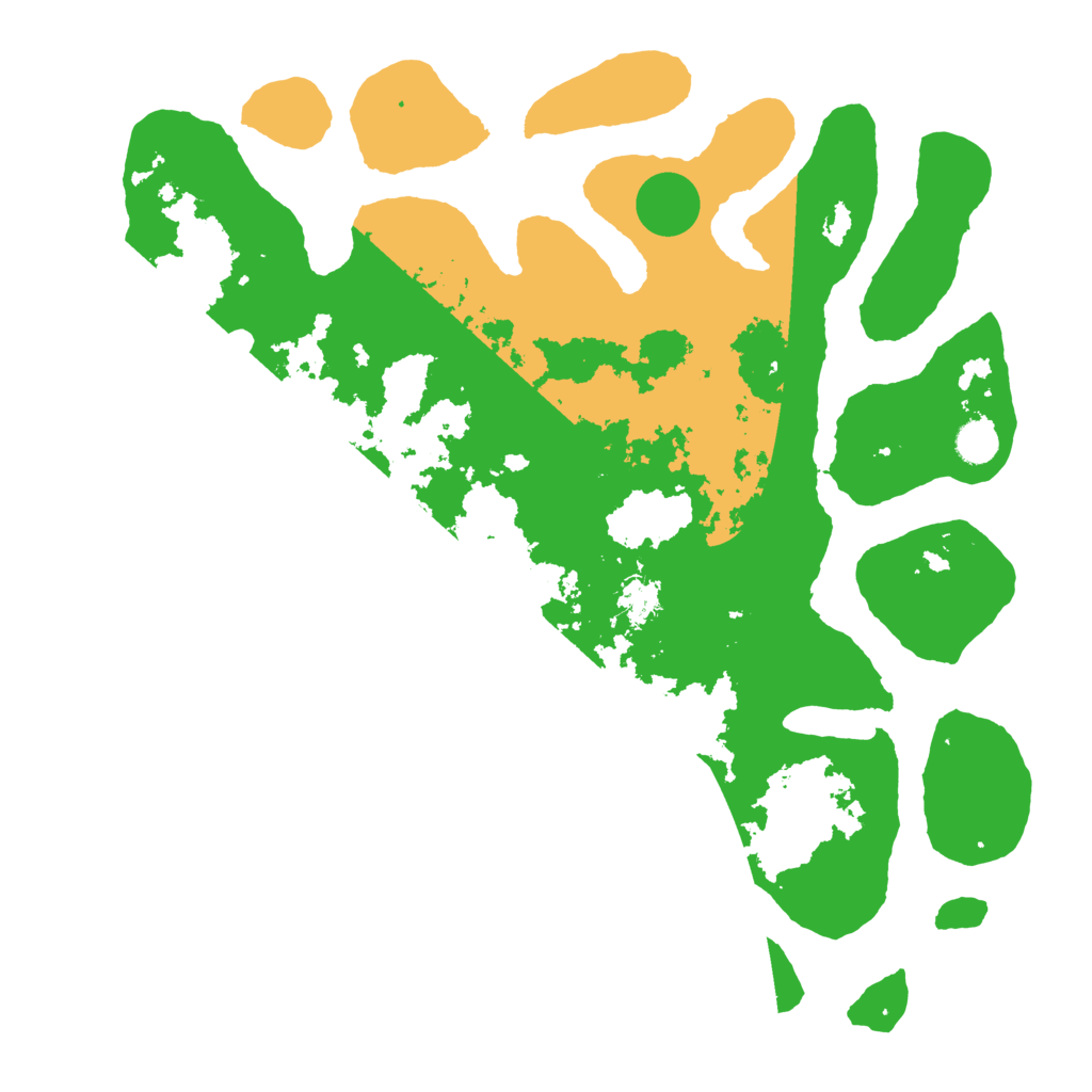 Biome Rust Map: Barren, Size: 4500, Seed: 2437178