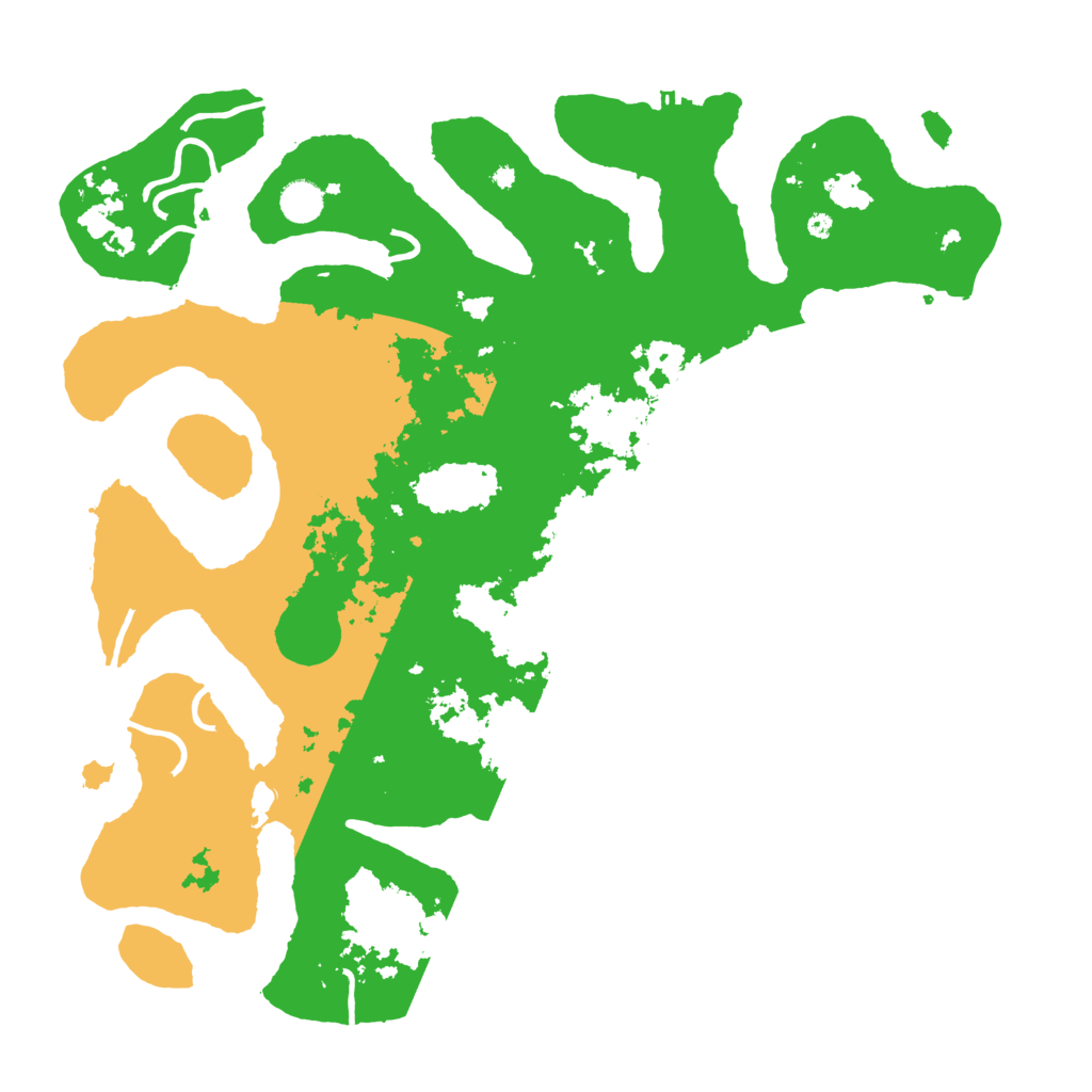 Biome Rust Map: Procedural Map, Size: 4500, Seed: 1529161