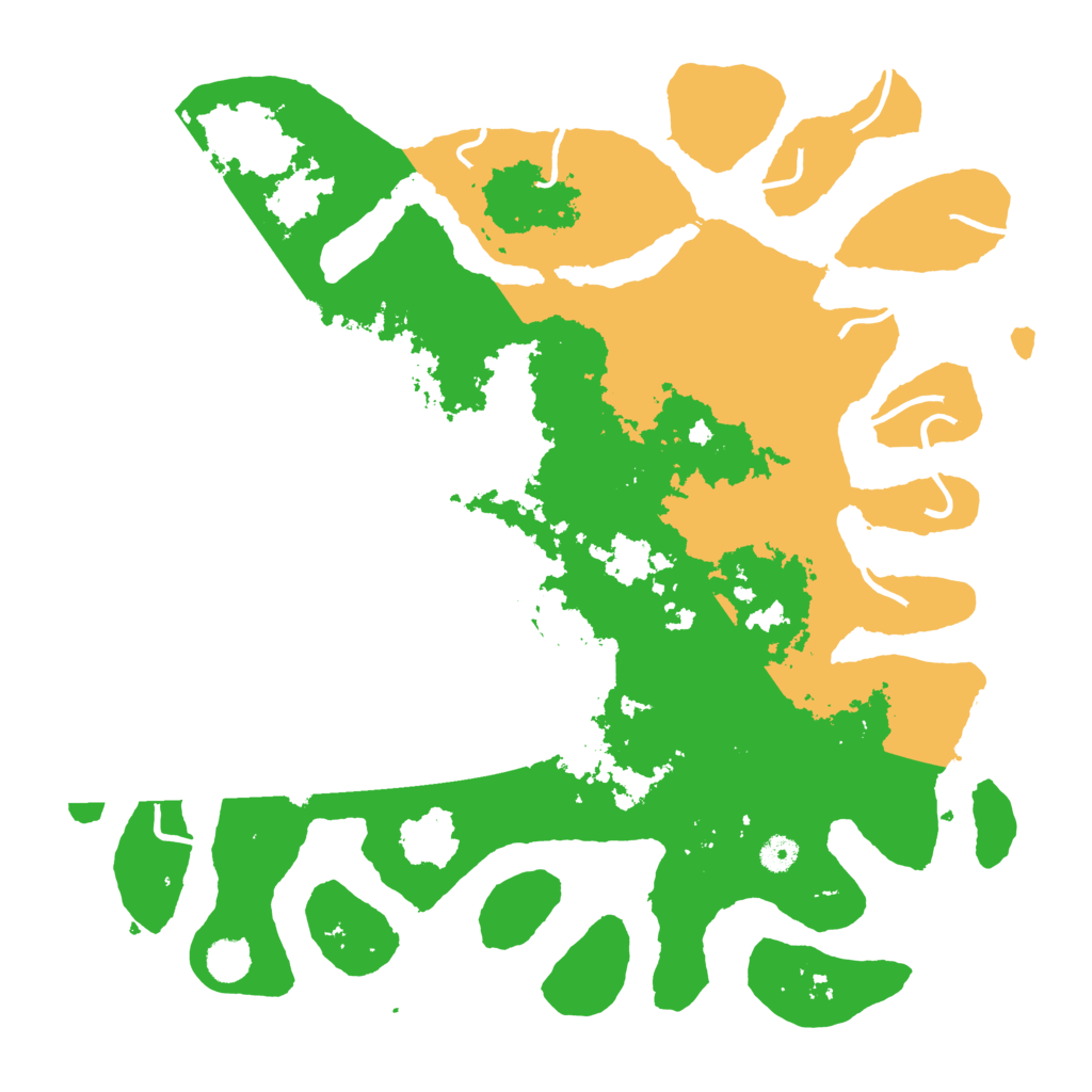 Biome Rust Map: Procedural Map, Size: 4500, Seed: 1406687