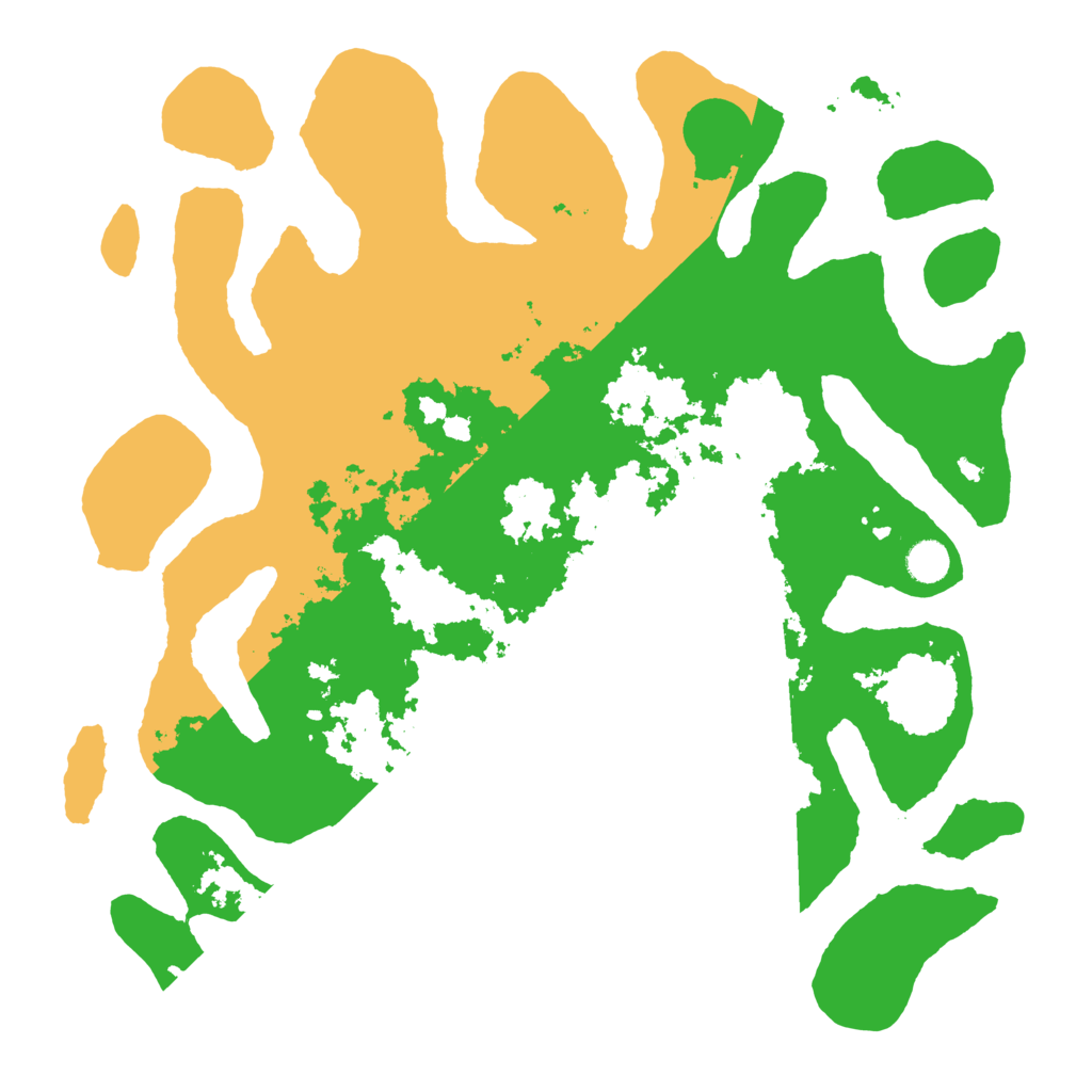 Biome Rust Map: Barren, Size: 4500, Seed: 5799725