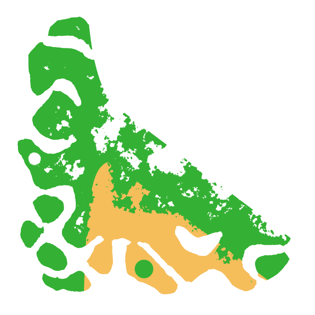 Biome Rust Map: Barren, Size: 4500, Seed: 4927428