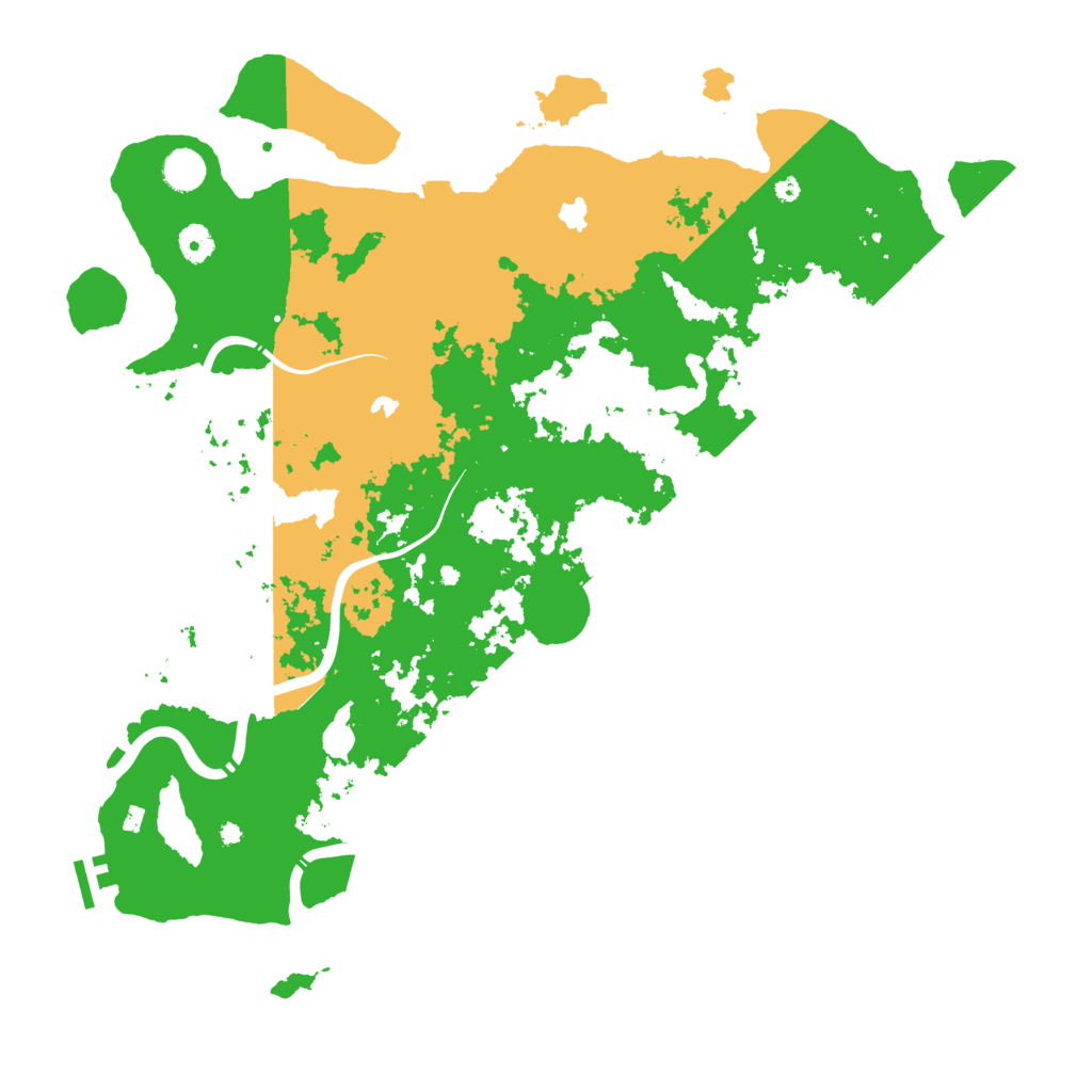 Biome Rust Map: Procedural Map, Size: 4500, Seed: 5685506