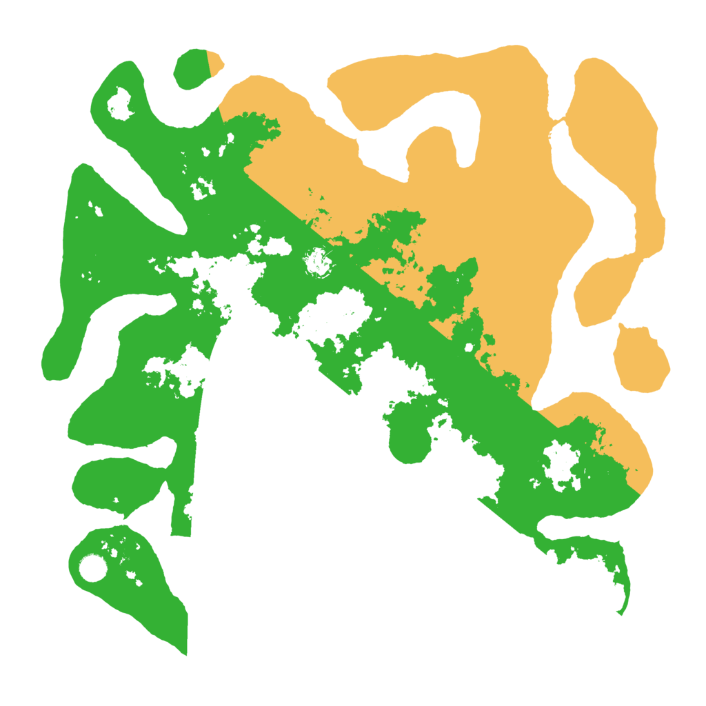 Biome Rust Map: Barren, Size: 4500, Seed: 5144851