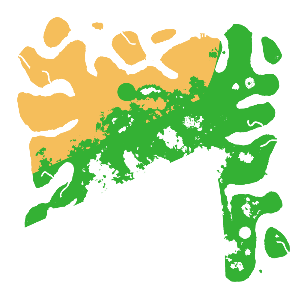 Biome Rust Map: Procedural Map, Size: 4500, Seed: 3284132