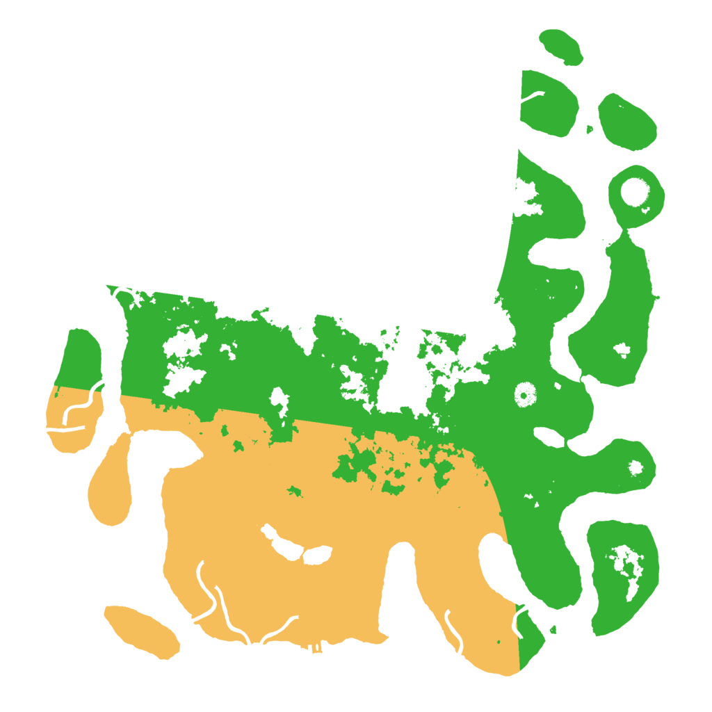 Biome Rust Map: Procedural Map, Size: 4500, Seed: 6202410