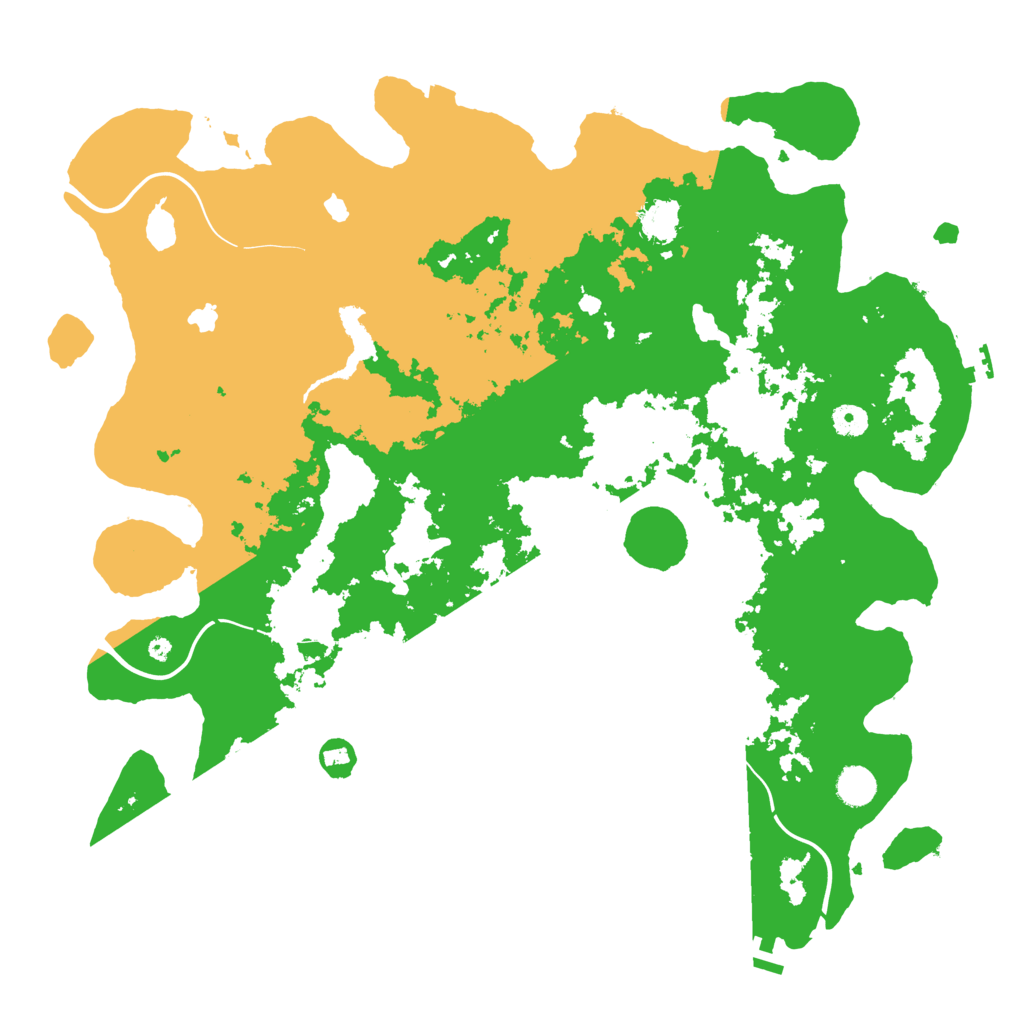 Biome Rust Map: Procedural Map, Size: 4500, Seed: 971238