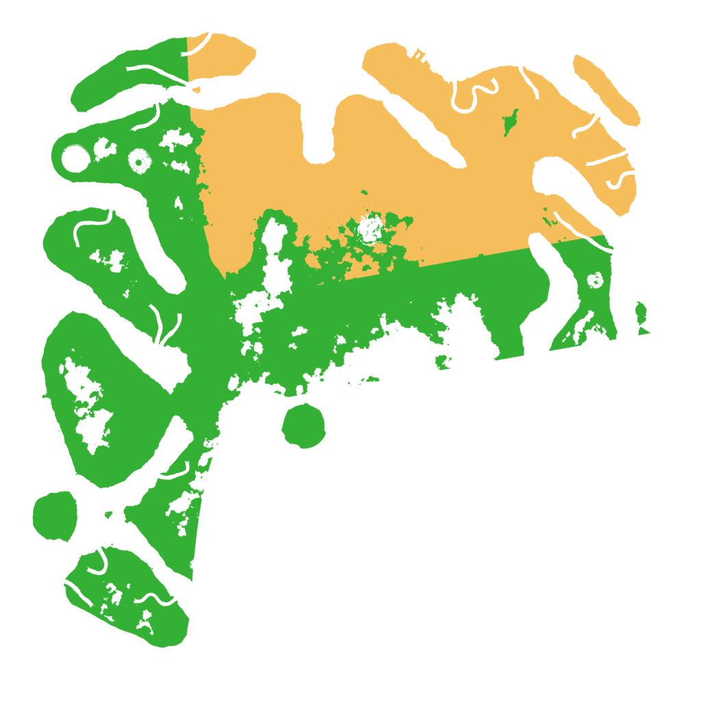 Biome Rust Map: Procedural Map, Size: 4500, Seed: 1423024