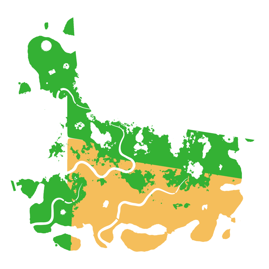 Biome Rust Map: Procedural Map, Size: 4500, Seed: 3418891