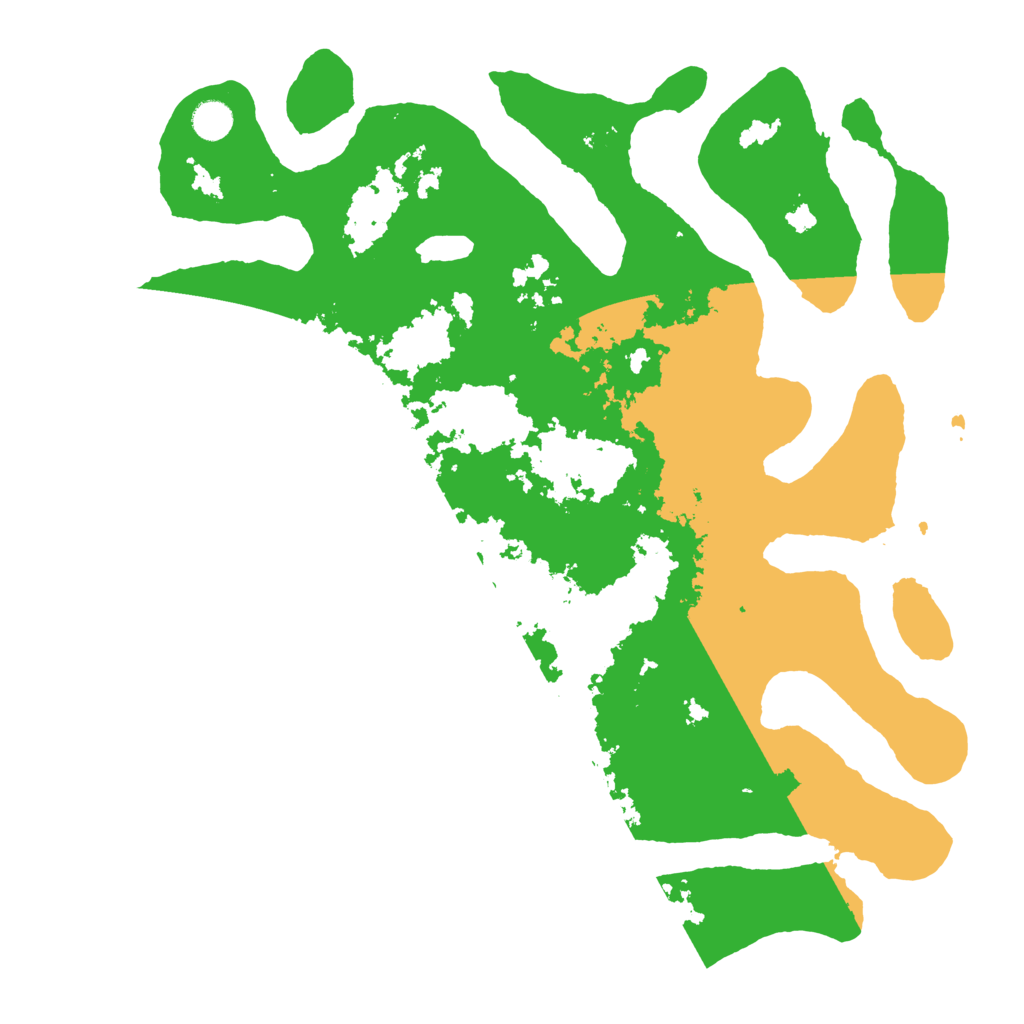 Biome Rust Map: Barren, Size: 4500, Seed: 4623422