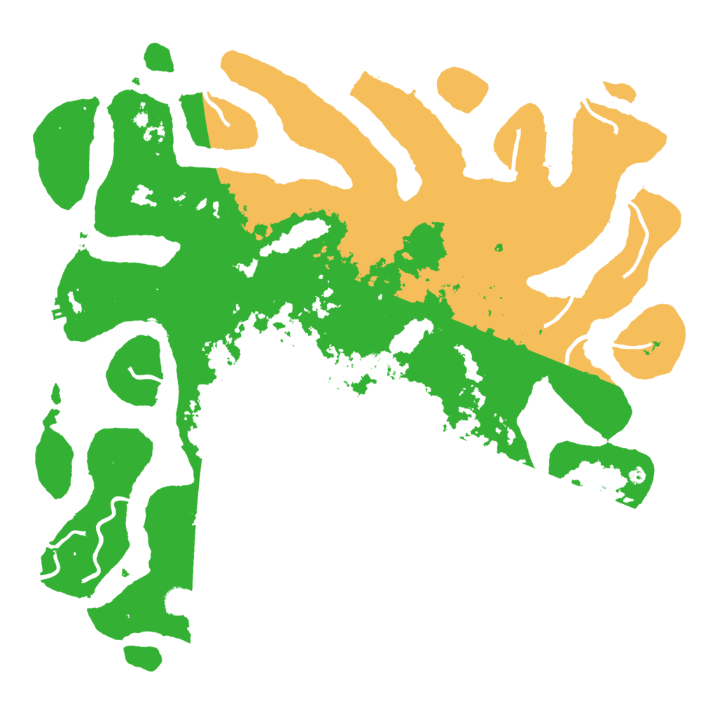 Biome Rust Map: Procedural Map, Size: 4500, Seed: 4316203