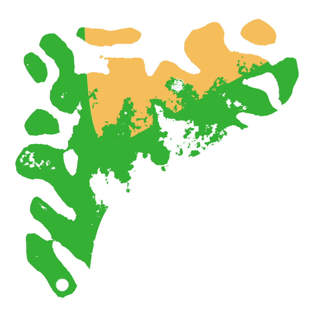 Biome Rust Map: Barren, Size: 4500, Seed: 1199816