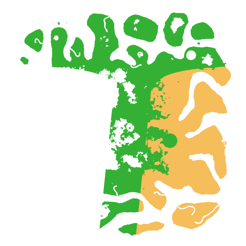 Biome Rust Map: Procedural Map, Size: 4500, Seed: 763783