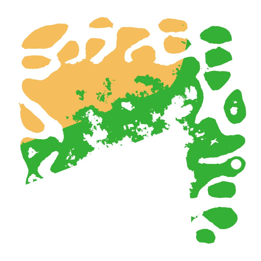 Biome Rust Map: Barren, Size: 4500, Seed: 3170834