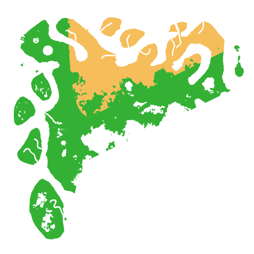 Biome Rust Map: Procedural Map, Size: 4500, Seed: 2254344