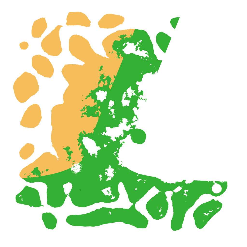 Biome Rust Map: Barren, Size: 4500, Seed: 3880623