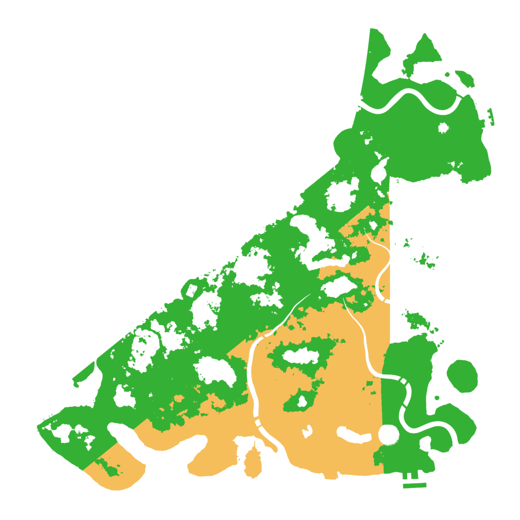 Biome Rust Map: Procedural Map, Size: 4500, Seed: 3387159