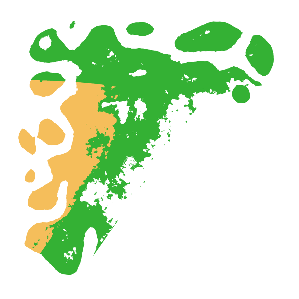 Biome Rust Map: Barren, Size: 4500, Seed: 6335605