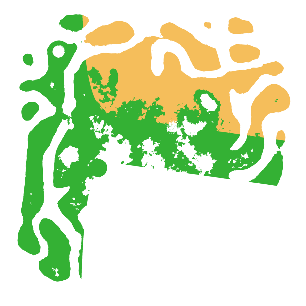 Biome Rust Map: Barren, Size: 4500, Seed: 4757057