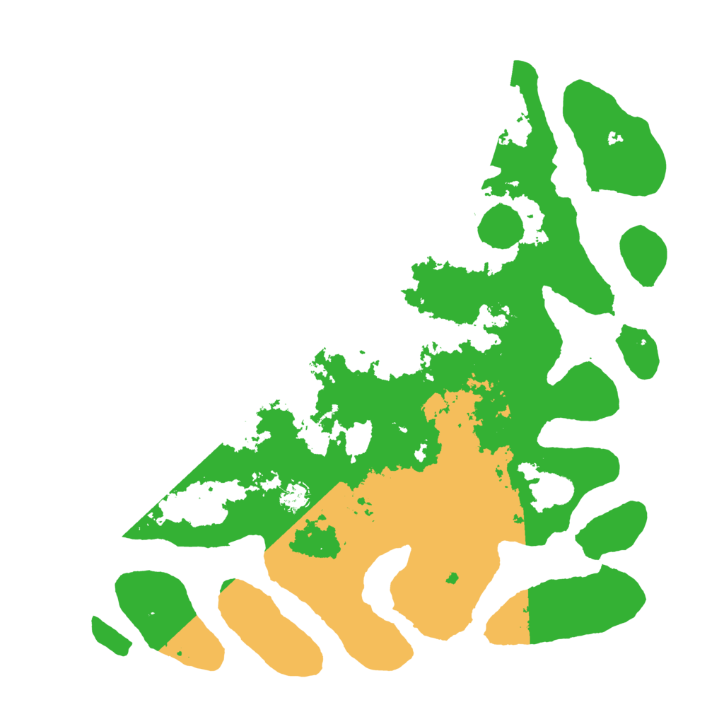 Biome Rust Map: Barren, Size: 4500, Seed: 2075844