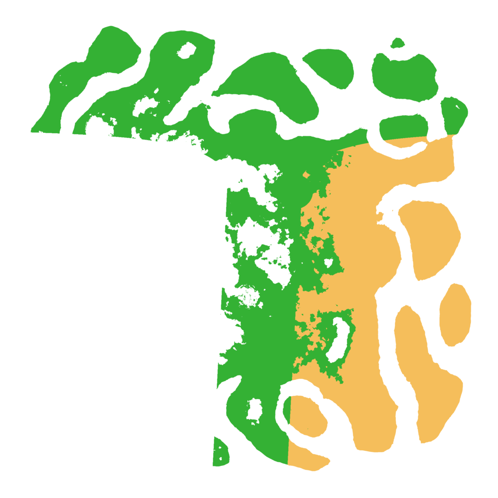 Biome Rust Map: Barren, Size: 4500, Seed: 4151700