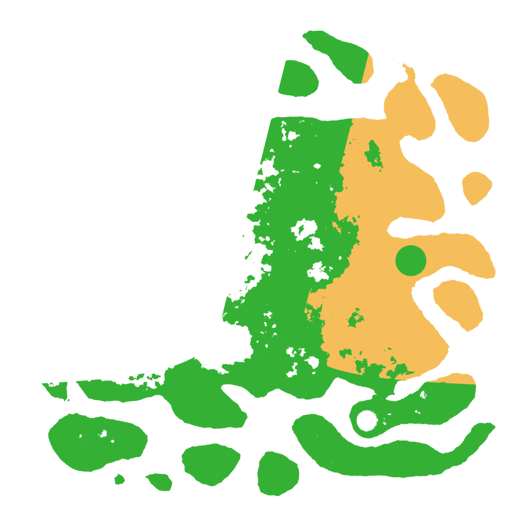 Biome Rust Map: Barren, Size: 4500, Seed: 2895886