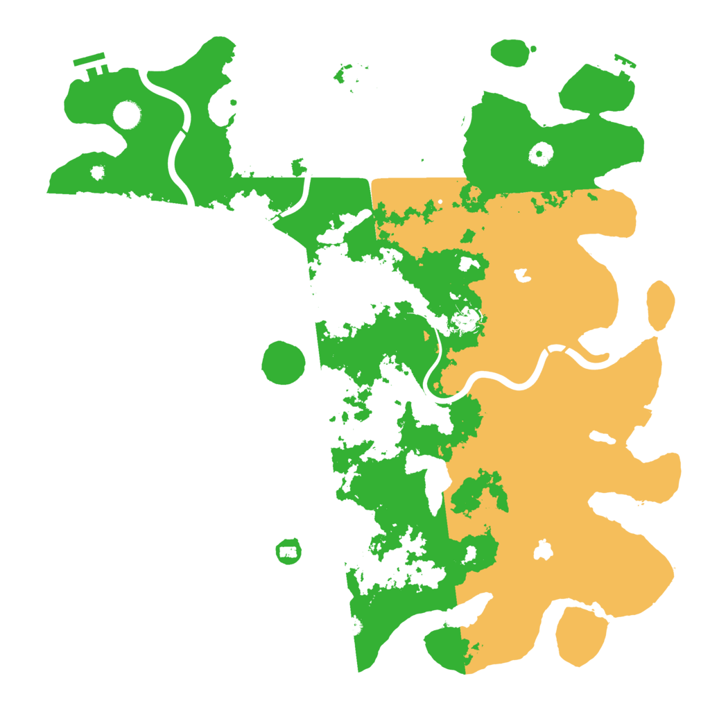 Biome Rust Map: Procedural Map, Size: 4500, Seed: 3440627