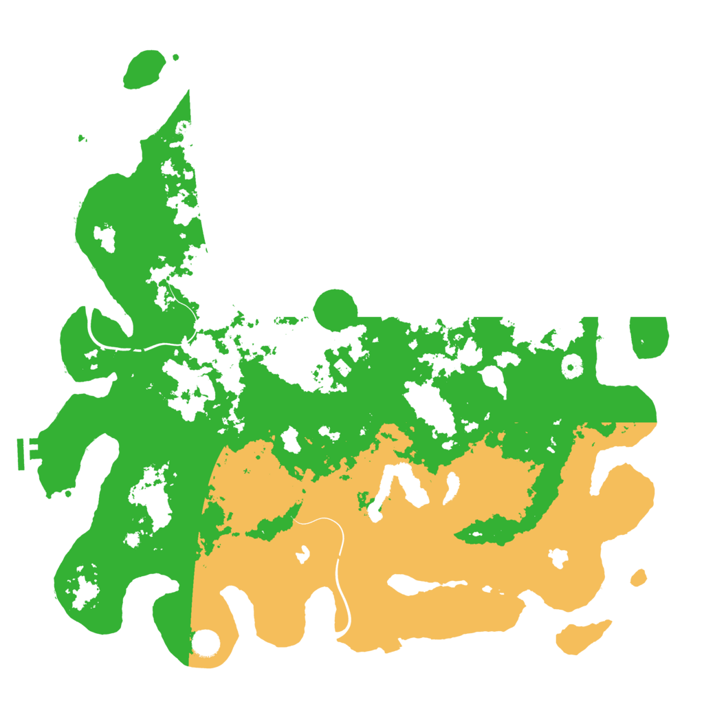 Biome Rust Map: Procedural Map, Size: 4500, Seed: 5847079